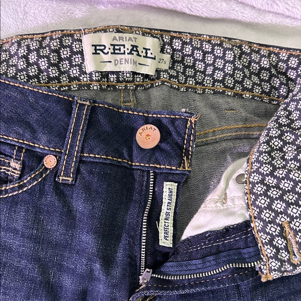 Ariat Women's Dark Indigo Straight Leg Jeans